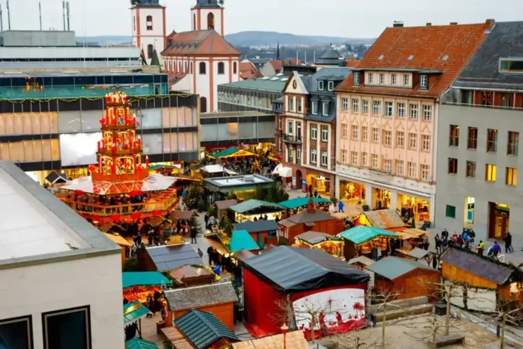 Traditional Christmas market in Nuremberg, Germany