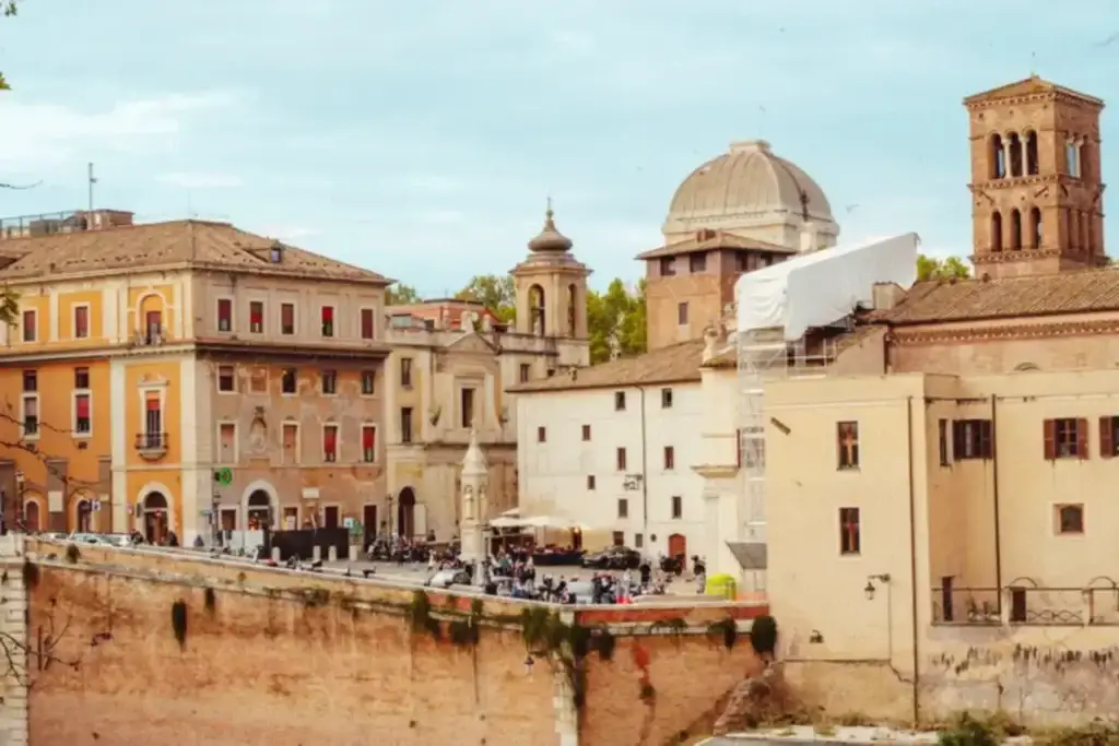 Urban landscape of Rome