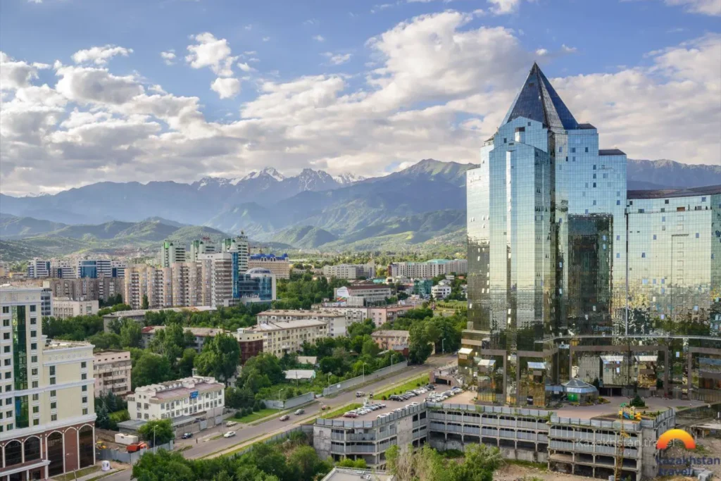Almaty mountain landscape
