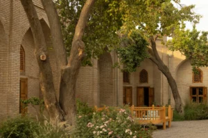 View from the courtyard