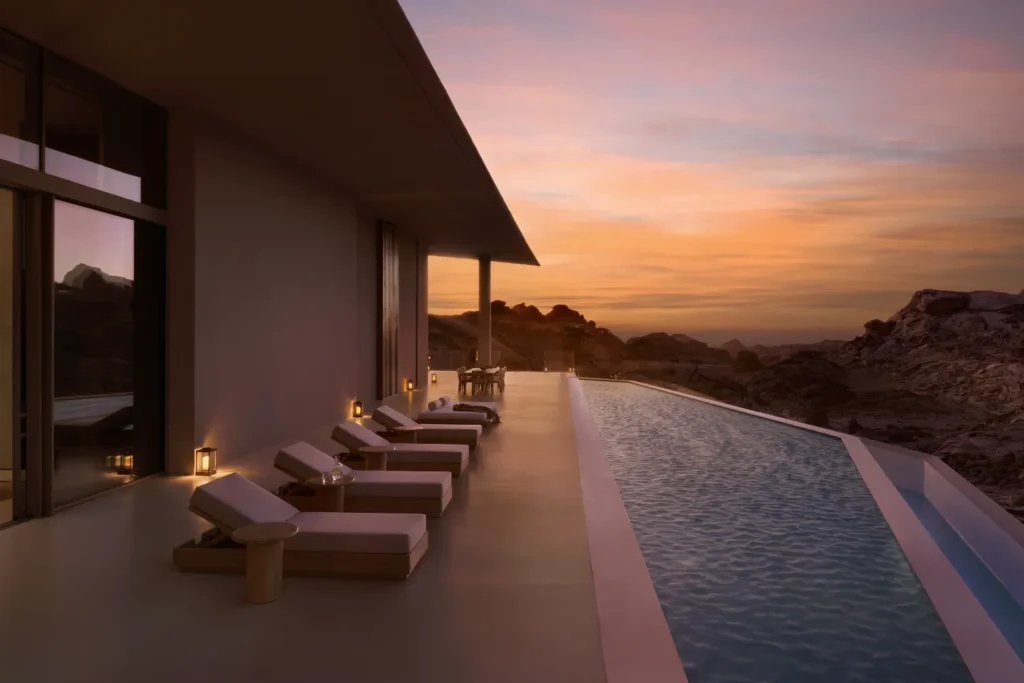 View of the Desert Rock Resort Hotel