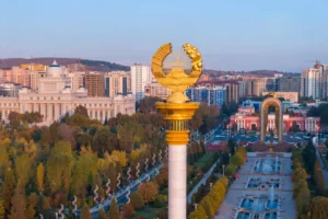 Monument "Coat of Arms of Tajikistan"