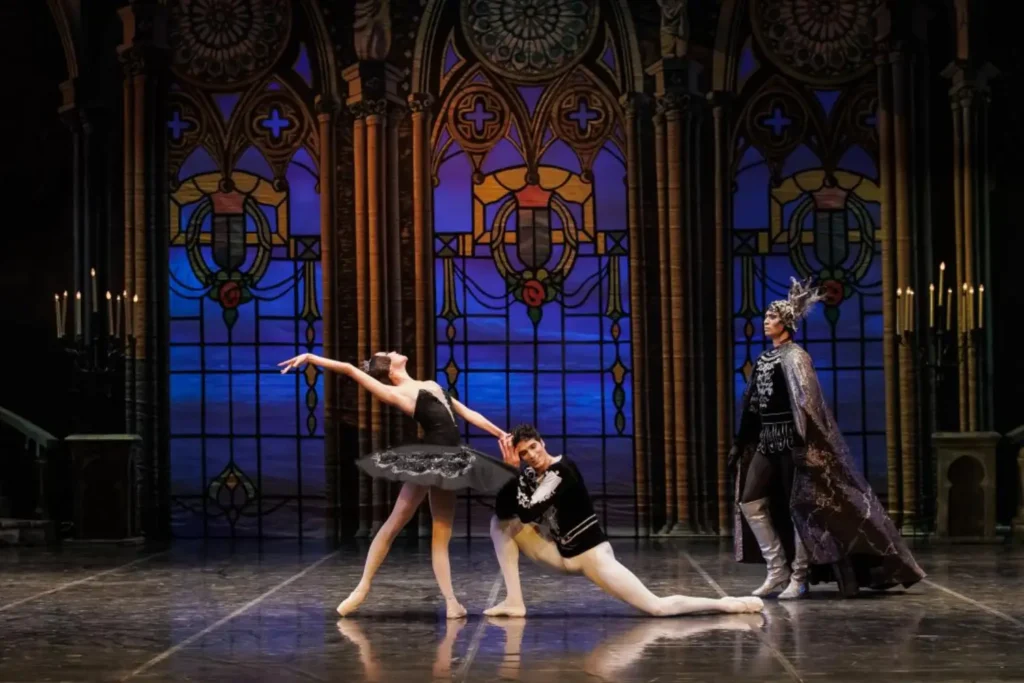 Scene from a ballet performance by the Abai Theatre during its tour in Singapore