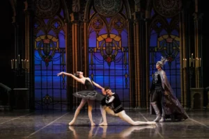 Scene from a ballet performance by the Abai Theatre during its tour in Singapore