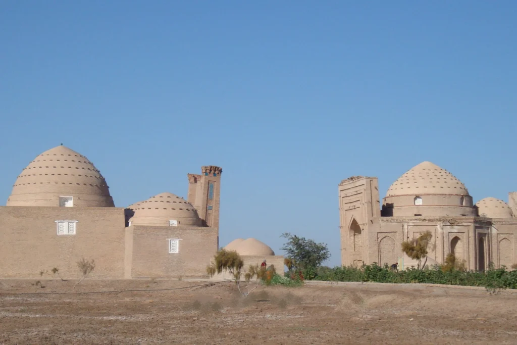 The historical and architectural complex in Kunya-Urgench, the ancient capital of Khorezm, located in modern Turkmenistan
