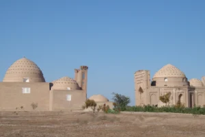 The historical and architectural complex in Kunya-Urgench, the ancient capital of Khorezm, located in modern Turkmenistan