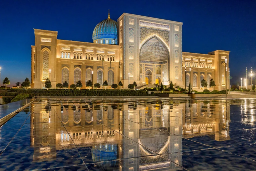 The Center's building is located in the Old City of Tashkent