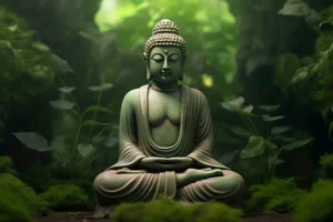 Будда медитирует