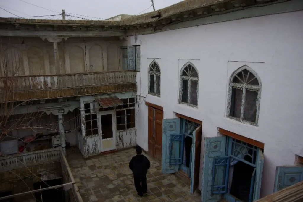 Courtyard of an old house